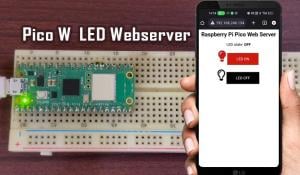 Getting Started with Raspberry Pi Pico W and building a LED Webserver using Micropython