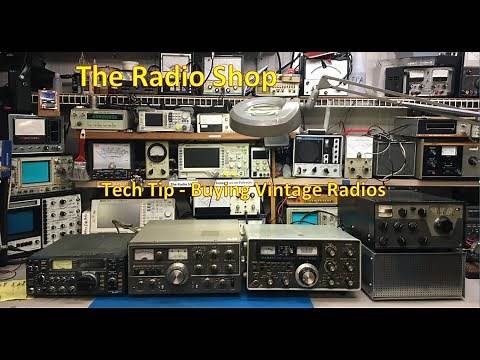 Tech Tip - Buying Vintage Radios